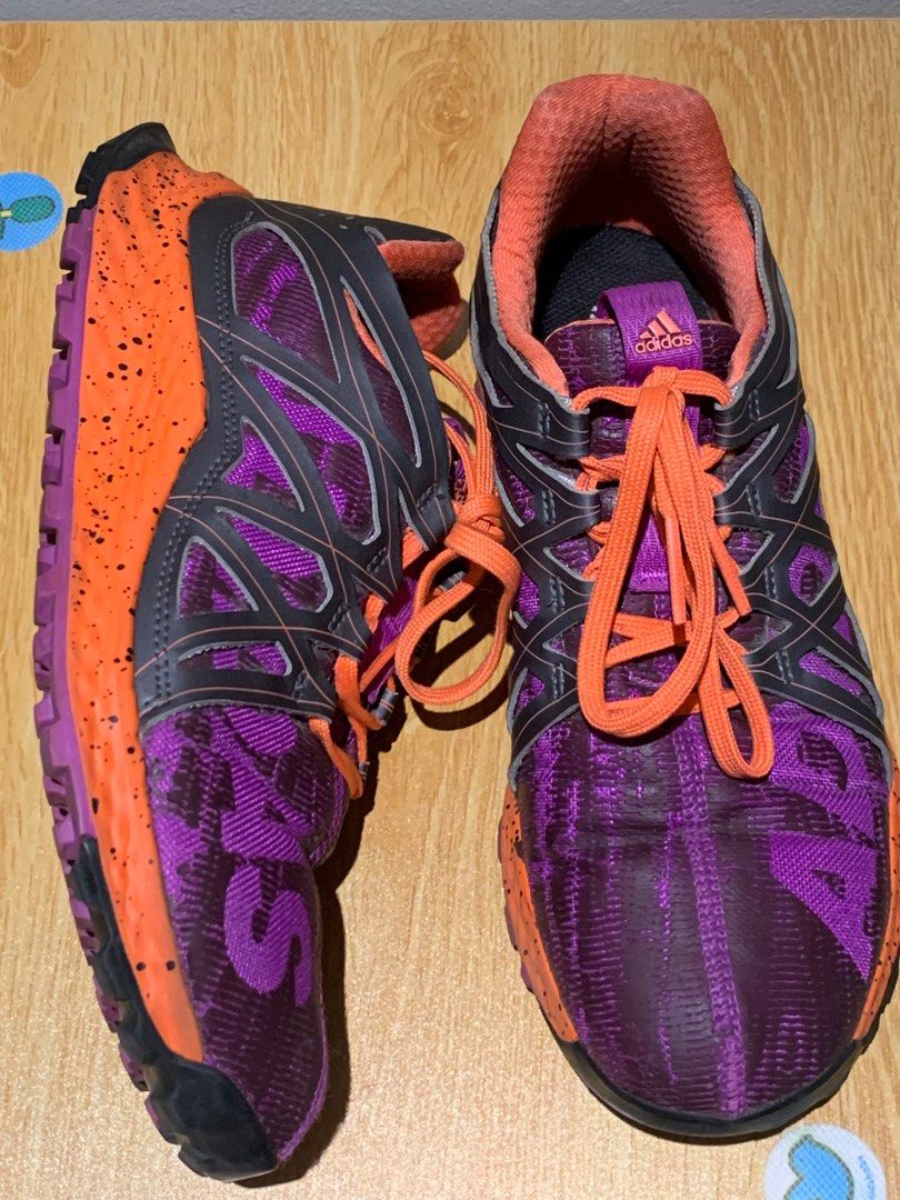 Adidas Vigor Bounce Purple Orange Women s Fashion Footwear