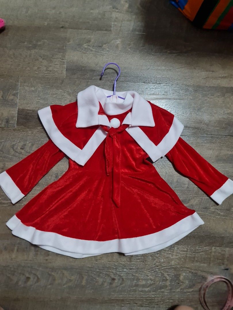 Long sleeve best sale santa dress