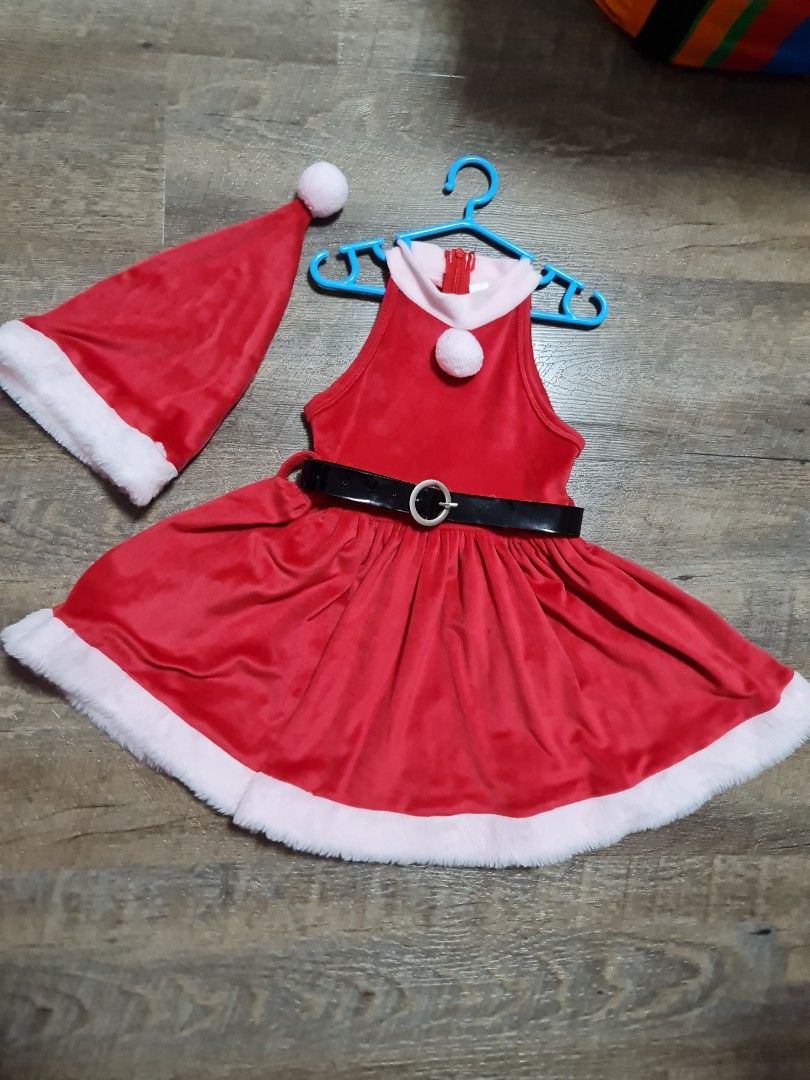 My First Christmas Baby Girl Outfit Christmas Dress Toddler Girls Santa  Claus Costume Cosplay Party Clothes | Fruugo SA