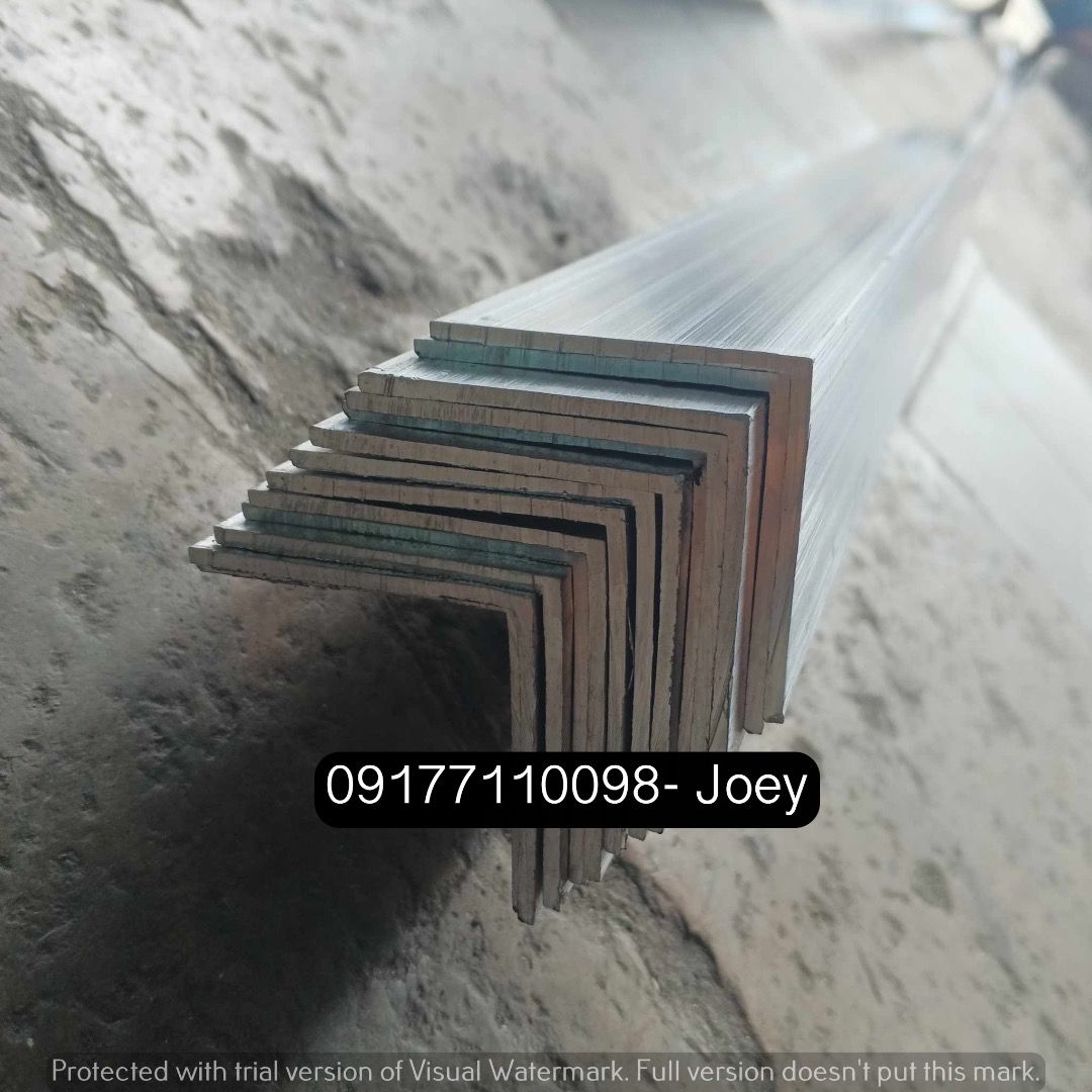 Aluminium Angle Bar (Category: Construction & Building Materials) located in Manila. Submitted by joeyroque09 (Listing ID 1268745514, Image 3). Description: Aluminium Angle Bar all size.