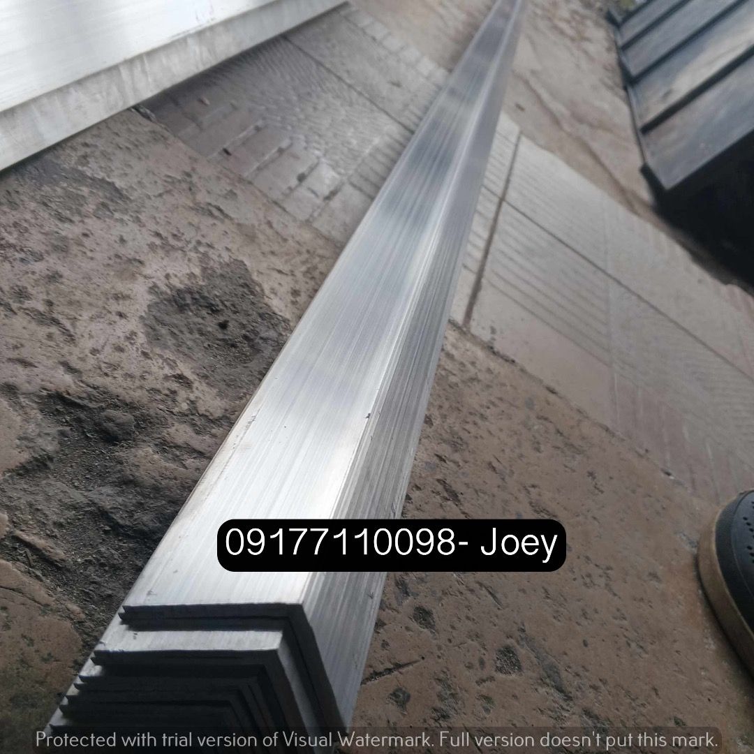 Aluminium Angle Bar, Commercial & Industrial, Construction & Building Materials on Carousell