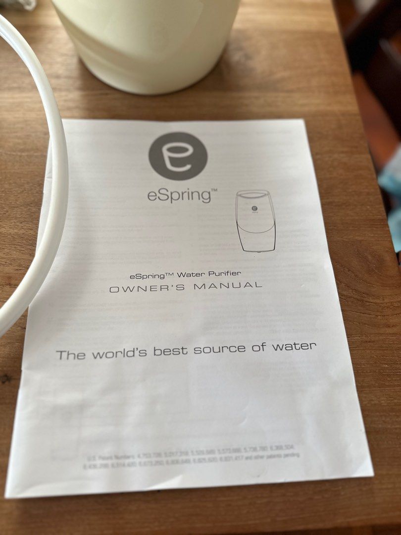 Amway eSpring Water Filter System, 家庭電器, 廚房電器, 濾水器及飲水機 - Carousell