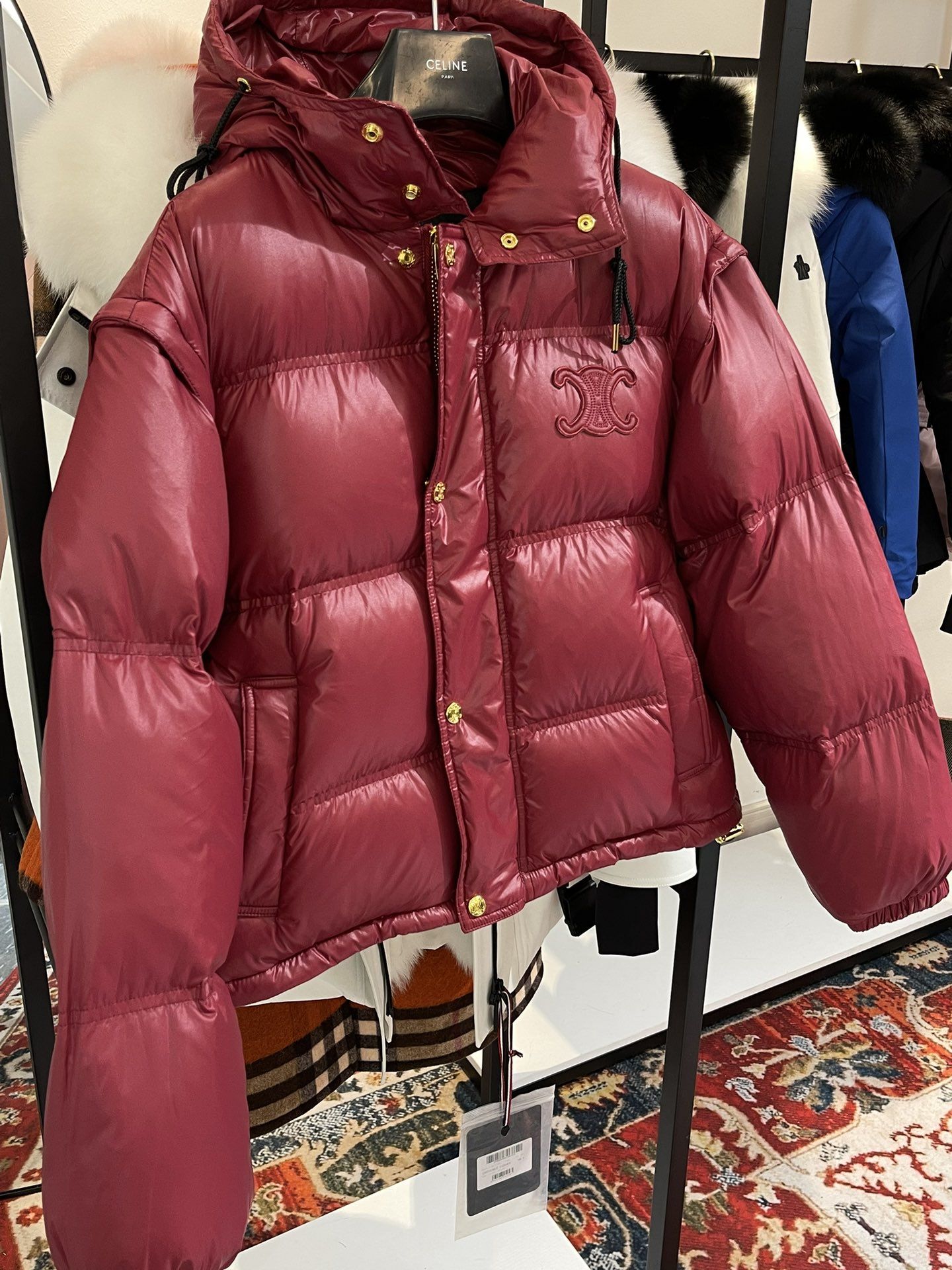 Celine puffer hotsell coat