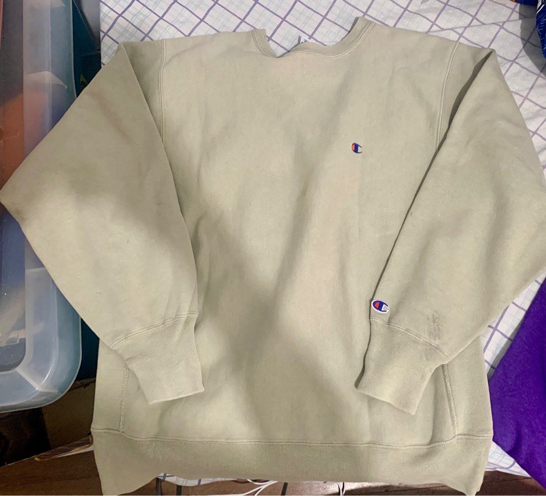 Champion sweater sale cream en español