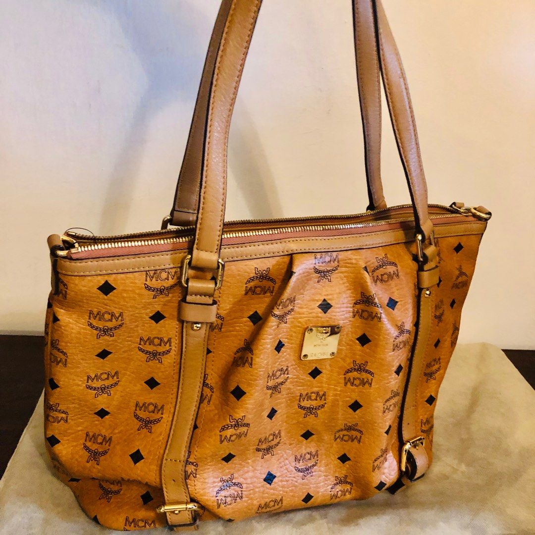 Authentic MCM Leather Tote Bag Made in Korea Open to offers