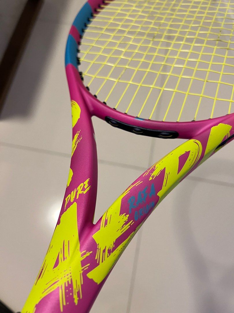 Evo Rafa Racket Babolat Rafa Origin Aeropro, Sports Equipment, Sports & Games, Racket ...