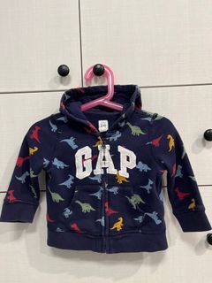 Baby gap12-18恐龍連帽外套