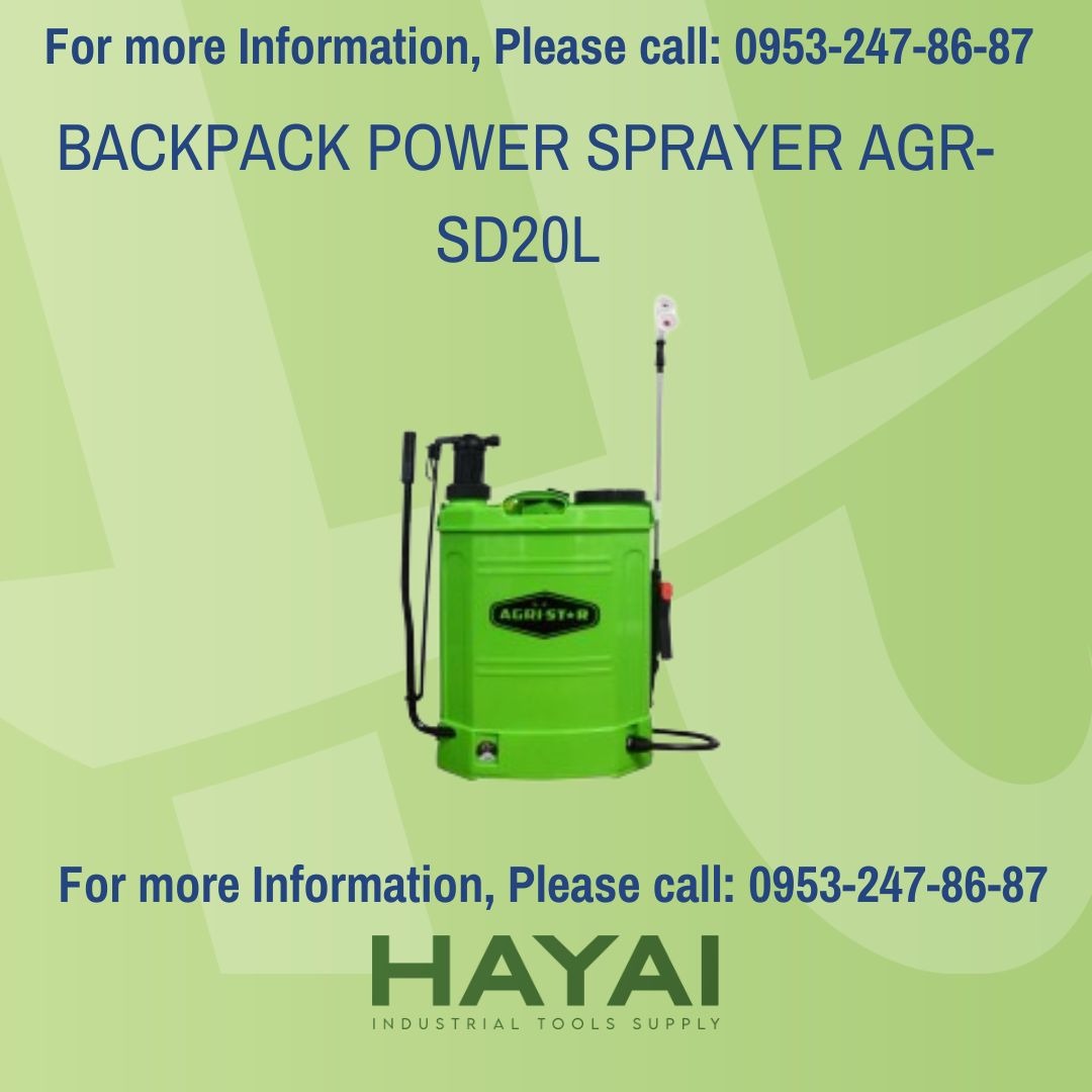 BACKPACK POWER SPRAYER AGRSD20L, Commercial & Industrial, Construction
