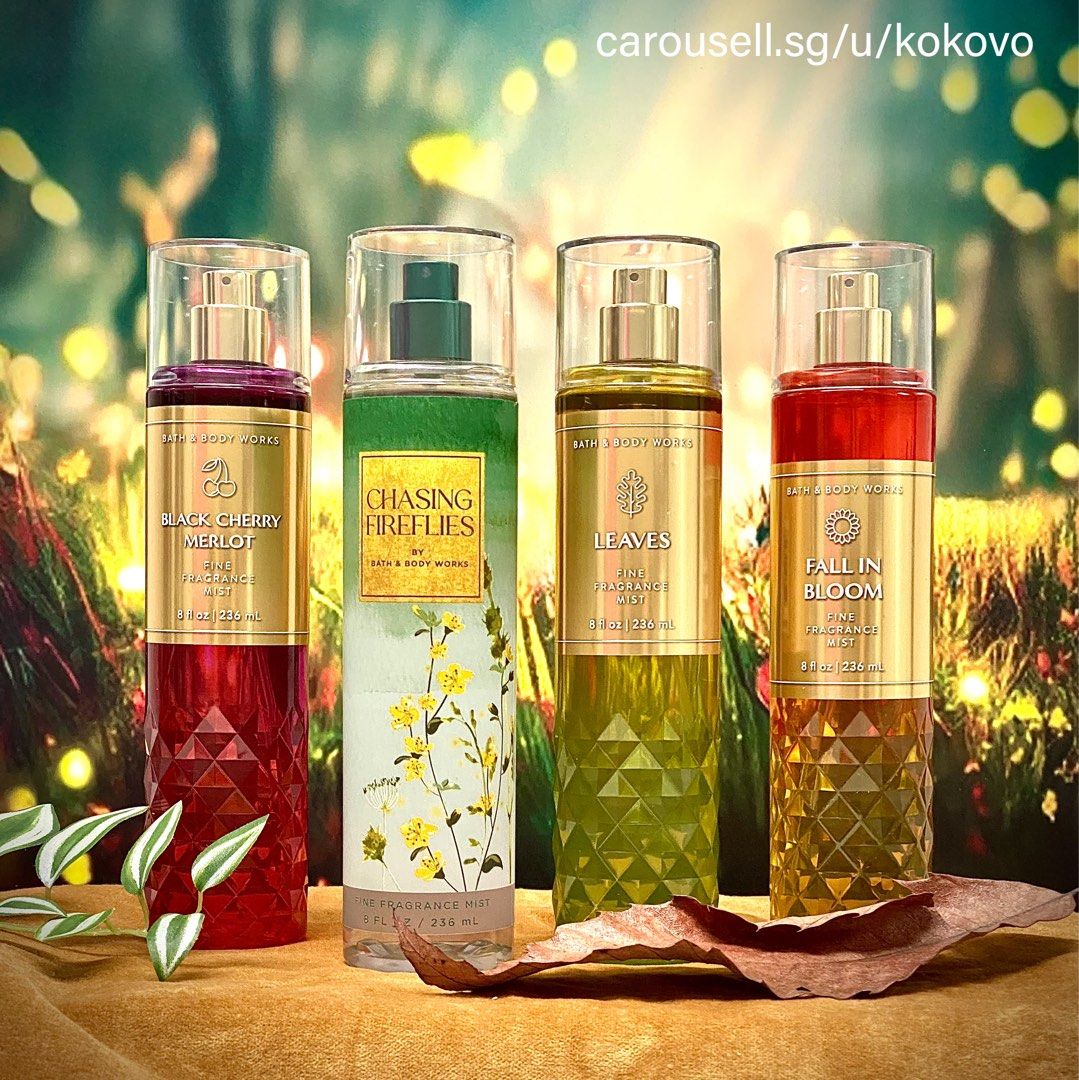 B&BW CHASING FIREFLIES + FACETS OF FALL Fine Fragrance Collection