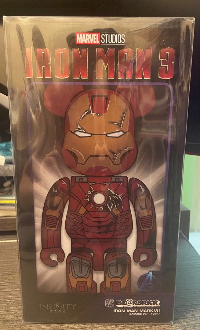 納得できる割引 BE@RBRICK IRON MAN MARK VII DAMAGE - フィギュア