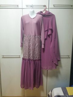Affordable jubah dress lace For Sale, Muslimah Fashion
