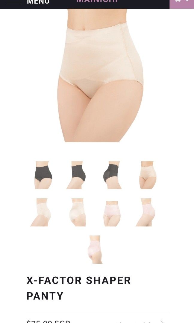 BNIP Mainichi x-factor shaper panty, Women's Fashion, New Undergarments &  Loungewear on Carousell