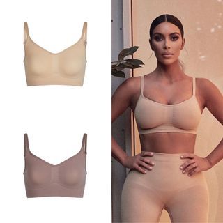 BNWT Skims Sculpting Bralette in Umber and Clay, size S/M [AVAILABLE, ON HAND]