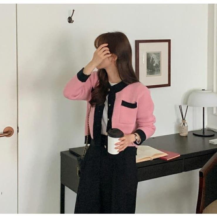 BP Colorblock cropped knit cardigan FREE MAIL Women s Fashion Tops Longsleeves on Carousell