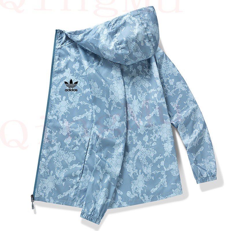BRAND NEW IN STOCK ADIDAS UNISEX men s Jacket 2023 New Sunscreen Summer Waterproof Sunscreen Ice Ultra Thin Breathable Anti Purple Couple Coat M 4XL
