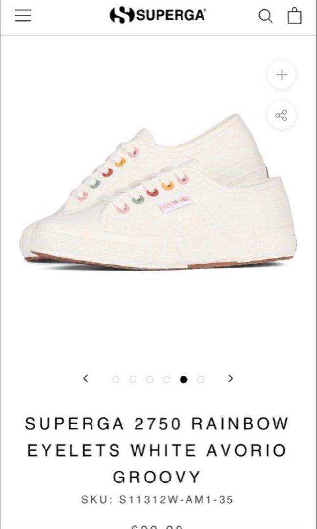 BRAND NEW SUPERGA SNEAKERS Women s Fashion Footwear Sneakers on