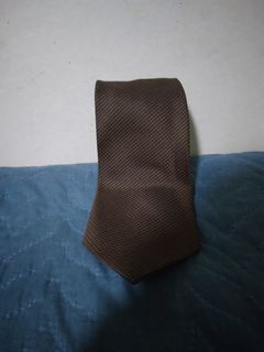 Brown necktie