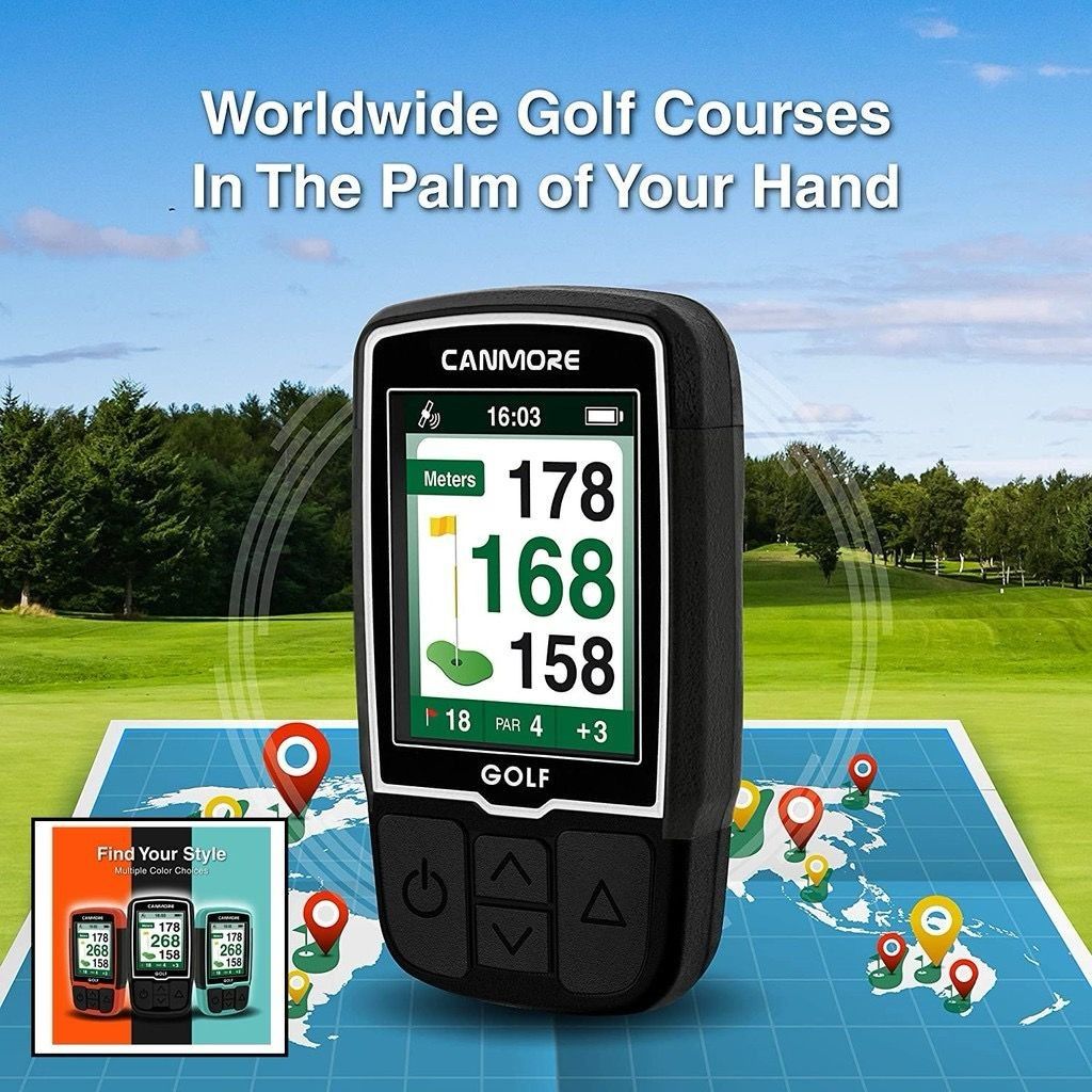 Handheld discount golf gps