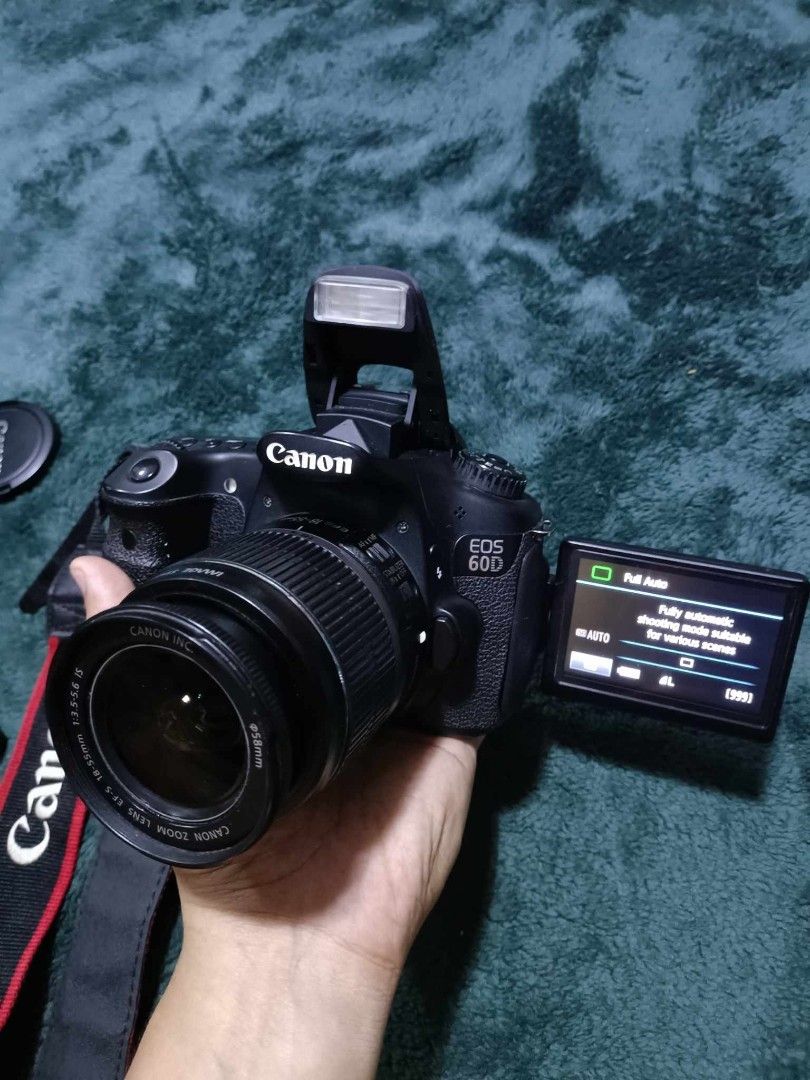 Canon 60d Semi Pro With Lens (Category: Cameras) located in Caloocan City. Submitted by mr.carlo_dslr_laptop (Listing ID 1268753484, Image 1). Description: Canon 60d Semi Pro Flipscreen Good as New 18-55mm Kitlens Set na po Smooth 18,000 Pesos all items 18,000 Pesos all items 18,000 Pesos all items Smooth Unit Presentable No issue Good Condition with Package of Canon Body 60d Canon kitlens 18-55mm Canon strap Canon charger Canon battery Free 16gb