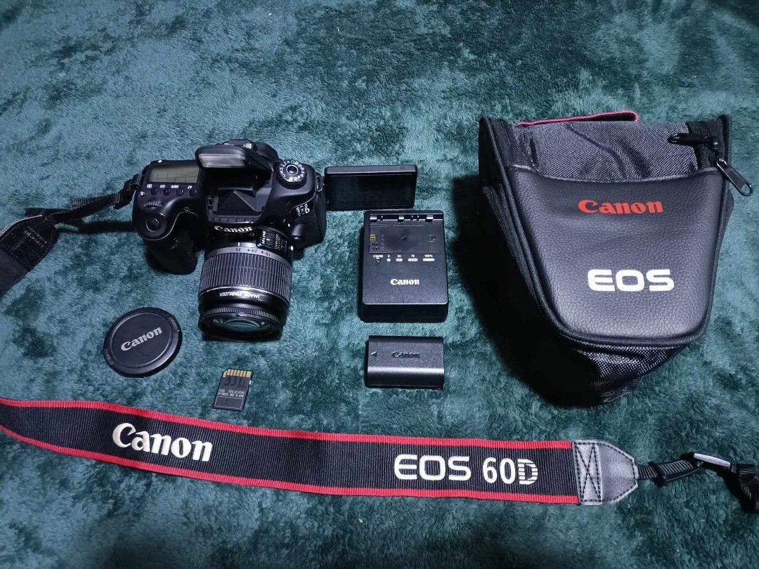 Canon 60d Semi Pro With Lens (Category: Cameras) located in Caloocan City. Submitted by mr.carlo_dslr_laptop (Listing ID 1268753484, Image 2). Description: Canon 60d Semi Pro Flipscreen Good as New 18-55mm Kitlens Set na po Smooth 18,000 Pesos all items 18,000 Pesos all items 18,000 Pesos all items Smooth Unit Presentable No issue Good Condition with Package of Canon Body 60d Canon kitlens 18-55mm Canon strap Canon charger Canon battery Free 16gb