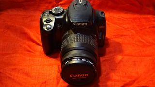 Canon EOS Kiss Digital X DSLR with Canon Zoom Lens EF 35-80mm 1:4-5.6 III