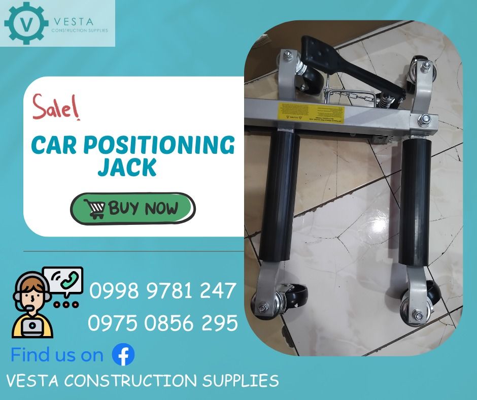 CAR POSITIONING JACK, Commercial & Industrial, Construction Tools ...