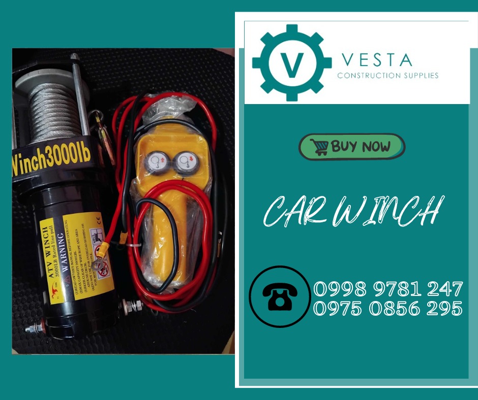 CAR WINCH, Commercial & Industrial, Construction & Building Materials