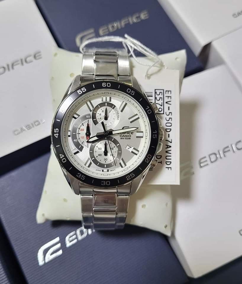 Casio Edifice EFV-550D-7AVUDF (Category: Men's Watches) located in Mabalacat. Submitted by maiyasluxurybagshoppe (Listing ID 1268880056, Image 2). Description: .