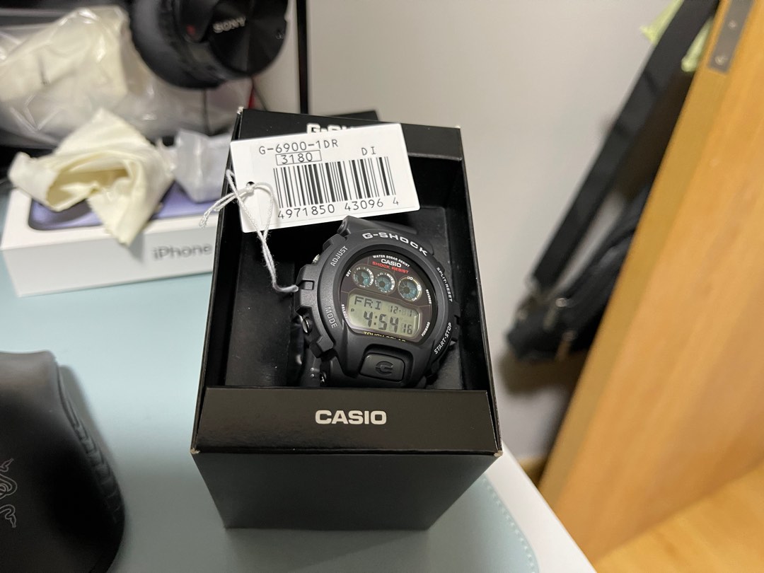 Casio G Shock G 6900 1DR Brand New with Tag and Box Men s Fashion