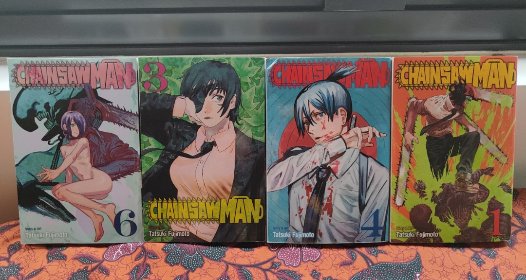 Chainsaw Man Vol. 6-11 Collection 6 Book by Tatsuki Fujimoto