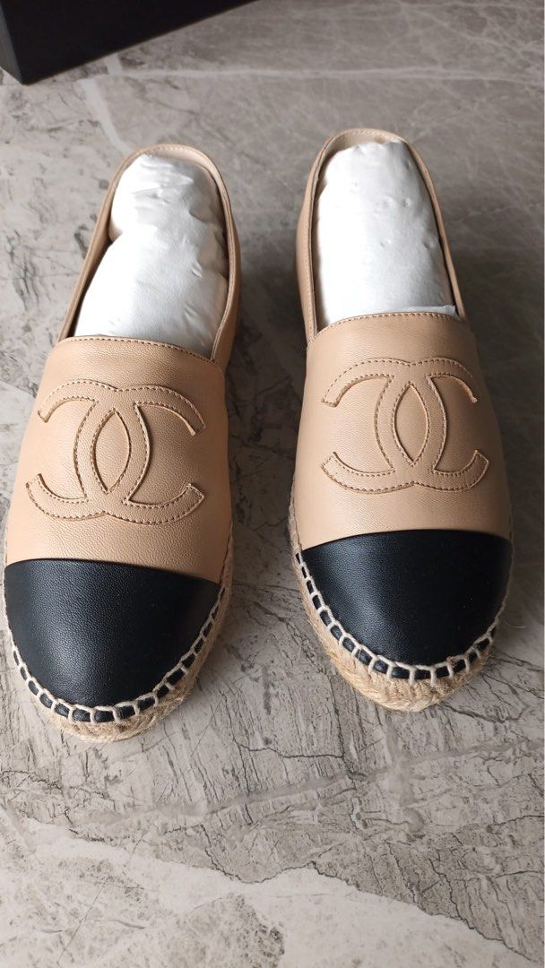 Chanel Espadrilles in Beige Women s Fashion Footwear Flats on