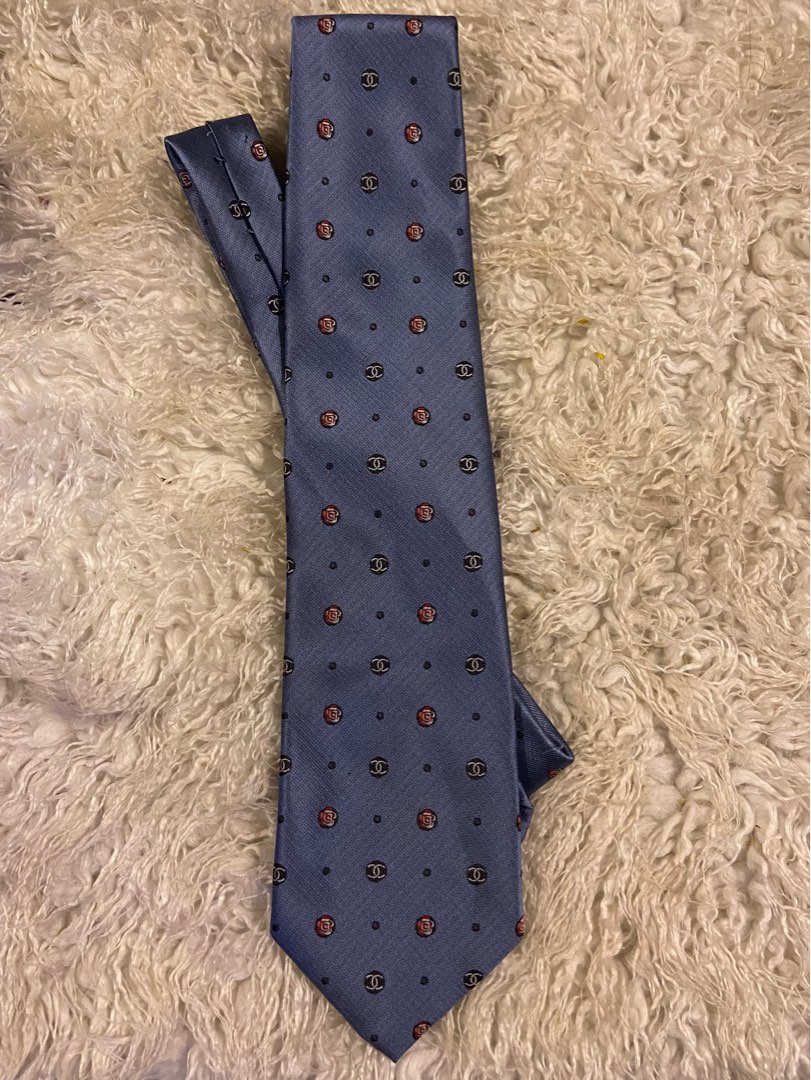 Chanel Necktie, Men's Fashion, Watches & Accessories, Ties on Carousell