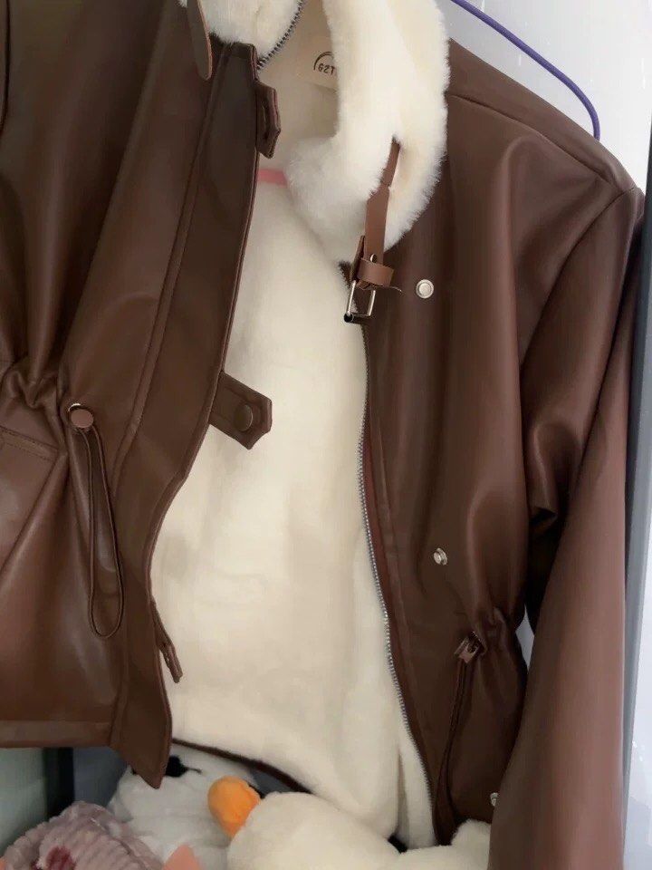 Children's fake leather jacket online