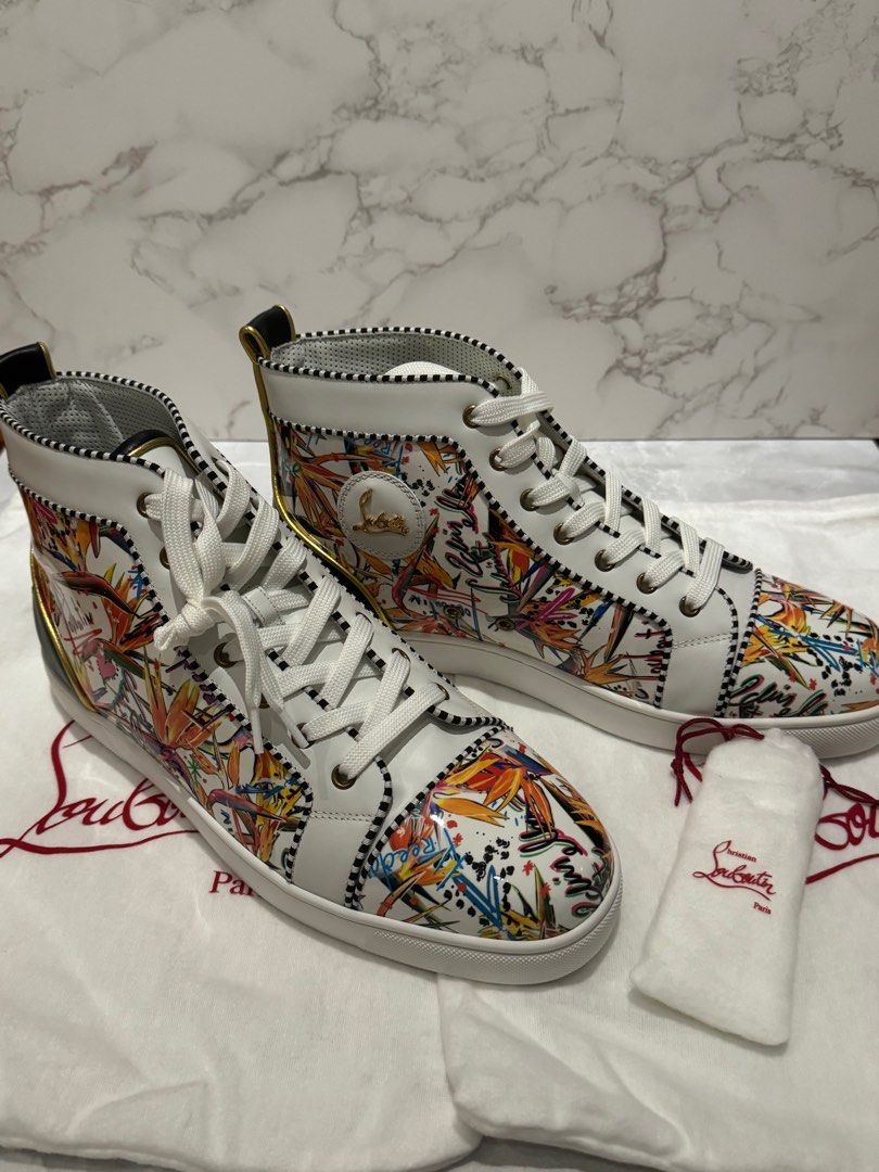Christian Laboutin Men s FreeLouis Flat Pat Freedom Sneakers