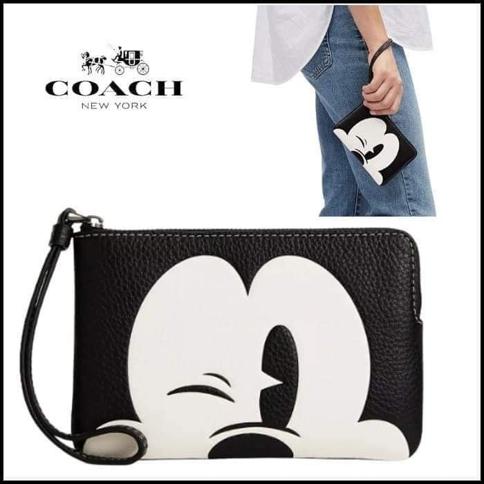 Mickey mouse outlet coach wristlet