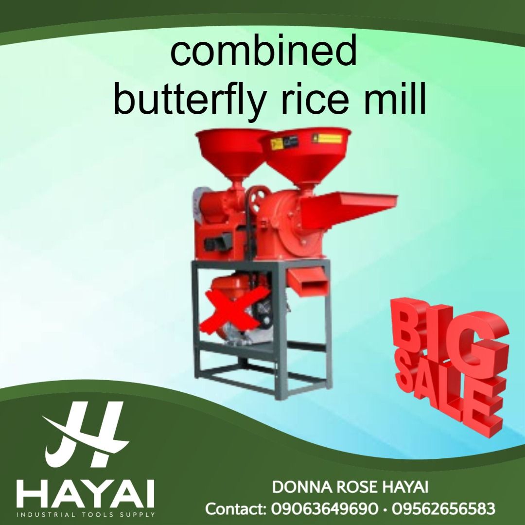 combined butterfly rice mill, Commercial & Industrial, Construction ...
