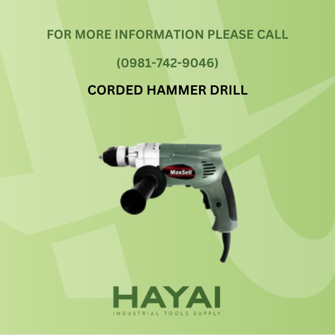 CORDED HAMMER DRILL, Commercial & Industrial, Construction Tools