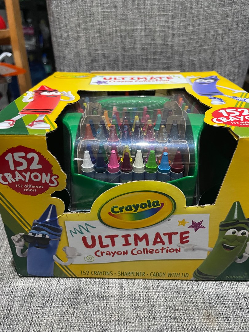 Gorgeous Crayola Ultimate 152 Crayon Collection Capture Concept