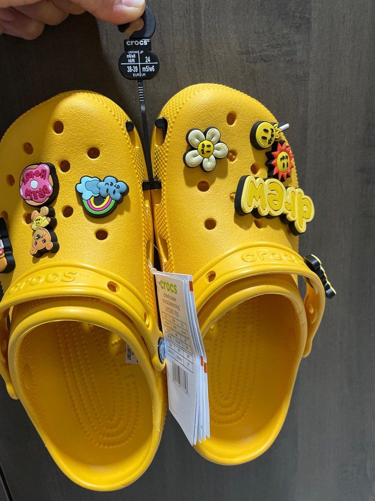 Crocs justin bieber clearance drew