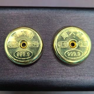 CTF 1 Tael 999.9 Gold Coin 37.44g (2 pcs)