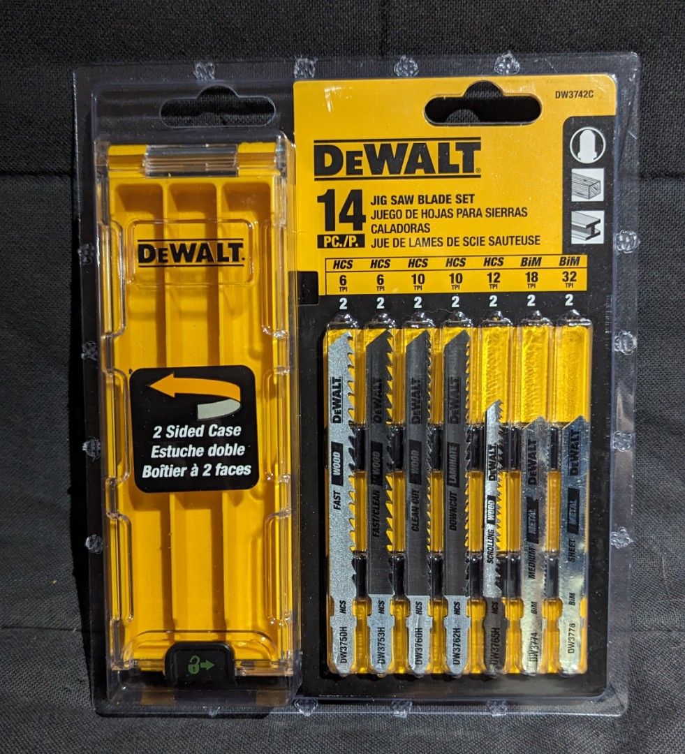 Dewalt Jigsaw DW317 Blade Set 5.5 Amp Corded Design