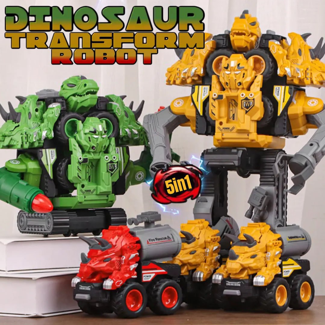 Dinosaur Transformer Robot, Hobbies & Toys, Toys & Games on Carousell