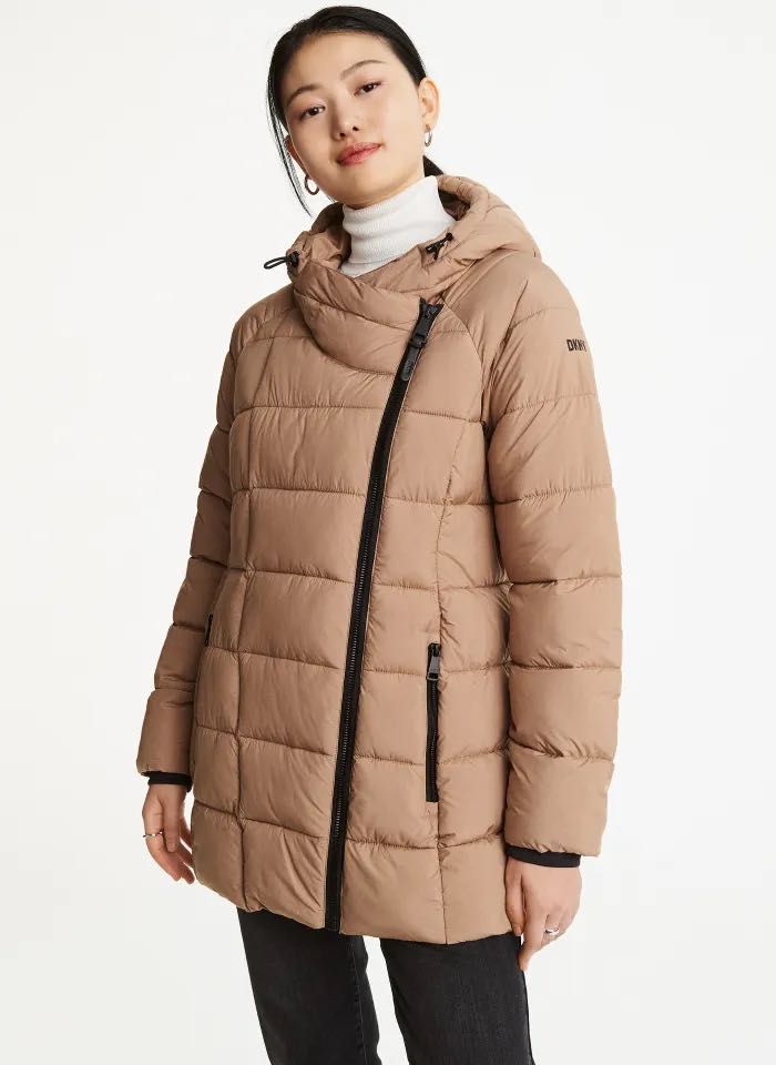 Hood Sandova Down Coat Fur Sandova Canadian Designer