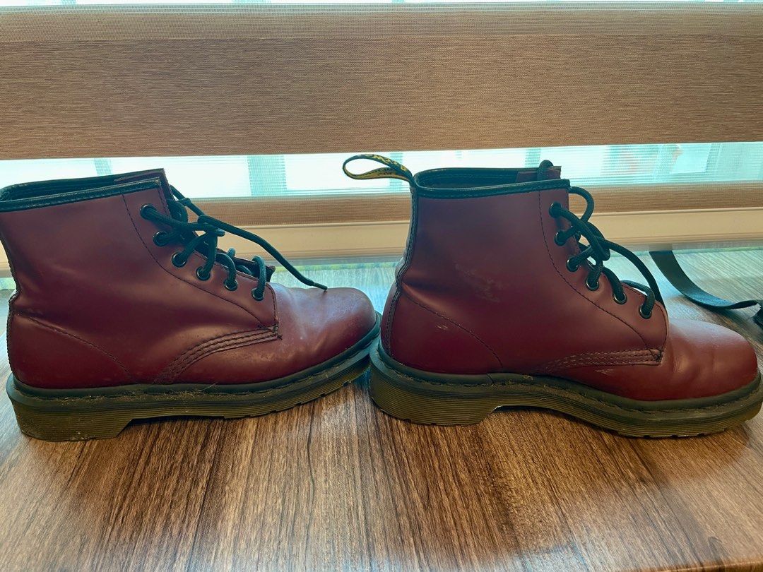 Dr Martens 101 Smooth Leather Ankle Boots