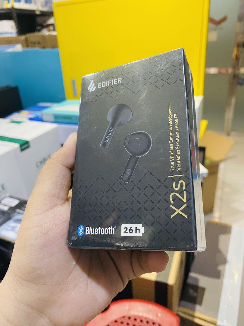 Edifier X2s True Wireless Earbuds Headphones black (Category: Headphones & Headsets) located in Makati City. Submitted by techubstoreandaccessories (Listing ID 1268724335, Image 3). Description: Edifier X2s True Wireless Earbuds Headphones black Ready for Pick-Up / Same Day Delivery Via Lalamove‼️ DETAILS: ✅ Actual Picture Posted. ✅BRAND NEW, SEALED, & ORIGINAL. ✅7 Days Replacement for Factory Defects and 1year Limited Warranty. (Terms and condit