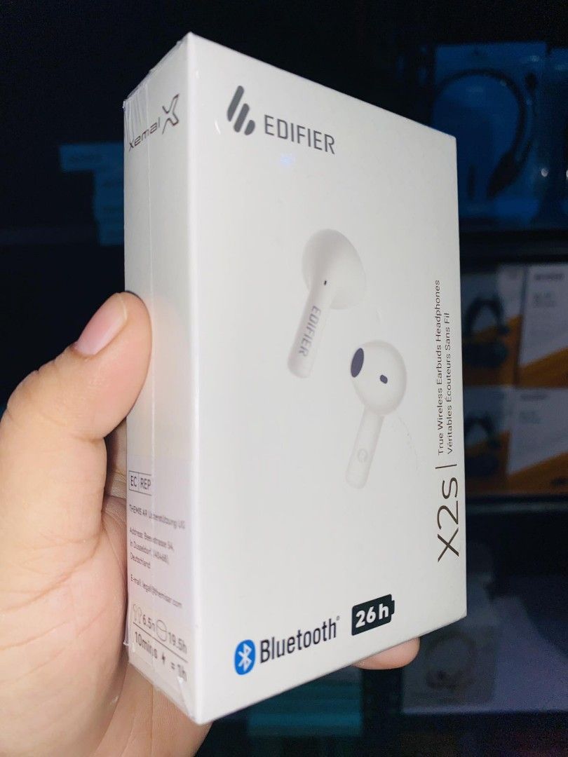 Edifier X2s True Wireless Earbuds Headphones white (Category: Headphones & Headsets) located in Makati City. Submitted by techubstoreandaccessories (Listing ID 1268724520, Image 3). Description: Edifier X2s True Wireless Earbuds Headphones white Ready for Pick-Up / Same Day Delivery Via Lalamove‼️ DETAILS: ✅ Actual Picture Posted. ✅BRAND NEW, SEALED, & ORIGINAL. ✅7 Days Replacement for Factory Defects and 1year Limited Warranty. (Terms and condit