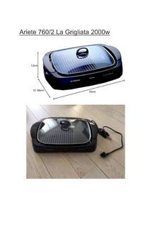 Electric grill La Grigliata Ariete oven