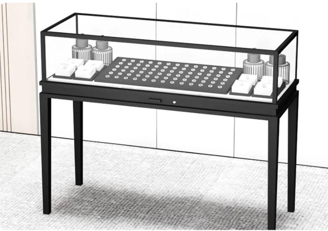 Glass jewelry display on sale cases