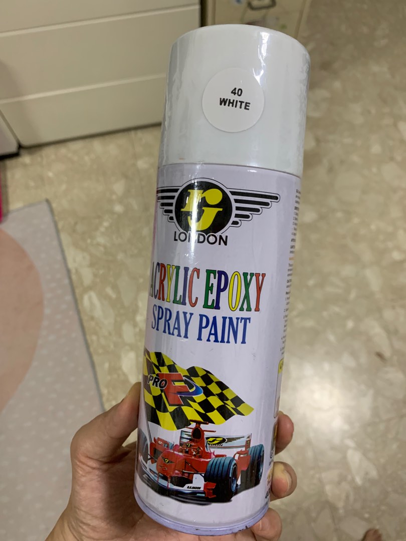 Epoxy acrylic spray paint (negotiable) , Furniture & Home Living, Home Improvement
