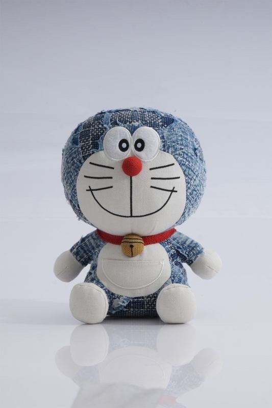 FDMTL Sashiko Doraemon PLUSH 多啦A夢叮噹牛仔布公仔, 興趣及遊戲 